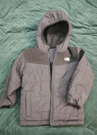 Двостороння куртка на підлітка " the north face"2 фото