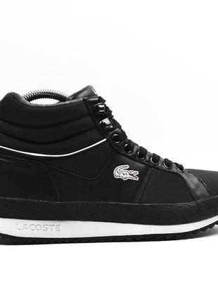 Брендові шкіряні черевики lacoste