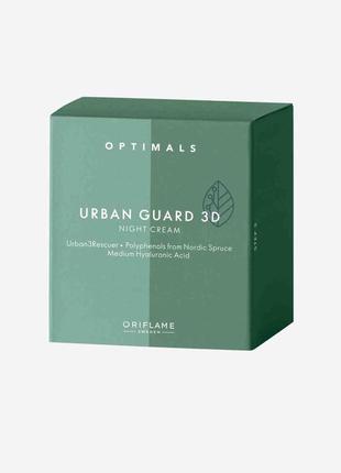 Защитный ночной крем optimals urban guard 3d2 фото