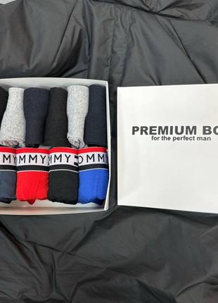 Комплект 4 штуки трусів + 6 пар термо шкарпеток в premium box2 фото