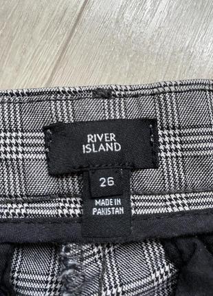 Шорти чоловічі в клітинку river island2 фото