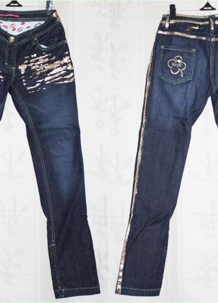 Бомбезні бендовые джинси від royal fashion, оригінал, італія, м5 фото