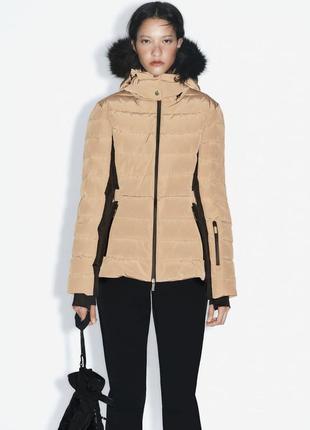 Горнолыжный пуховик куртка zara recco® technology ski collection 8073/024