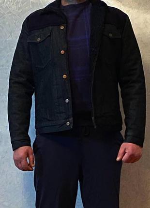 Оригинальная мужская зимняя куртка от wrangler размер l3 фото