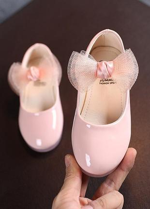 🔹стильні туфлі для маленьких принцес1 фото