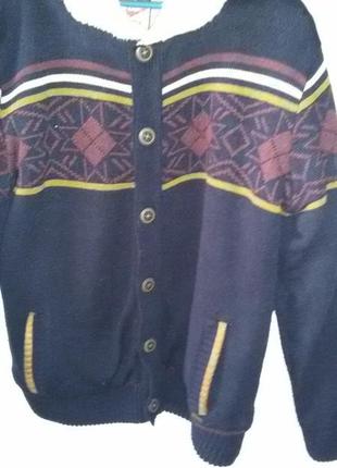 Классная вязаная куртка lee cooper размер xxl (54-56).оригинал5 фото