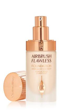 Charlotte tilbury airbrush flawless 1 neutral- тональная основа, 30 мл