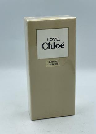 Chloe love парфюмированная вода 75мл