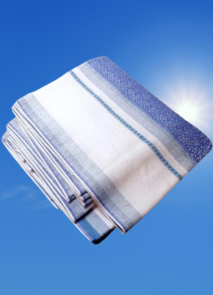 190 см - 50 см ткань полотенечная льняная ссср, кухонное полотенце, дорожка на стол, рушник