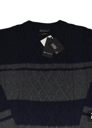 Мужской теплый свитер из шерсти большого размера 60-62 c&amp;a нижняя2 фото