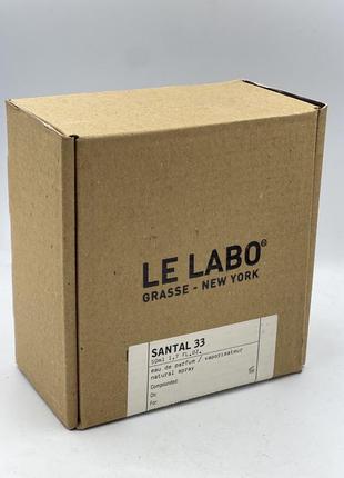 Le labo santal 33 парфюмированная вода 100мл