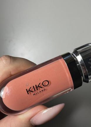 Kiko milano 3d lipgloss блиск для губ1 фото