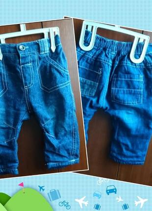 Джинсы george джинси на 0-3 месяцев 56-62 см