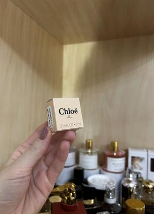 Chloé edp фирменная миниатюрка 5 мл1 фото