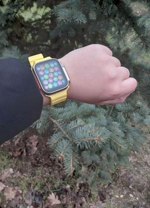 Умные смарт часы ultra 49mm smart watch big 2.08 фото