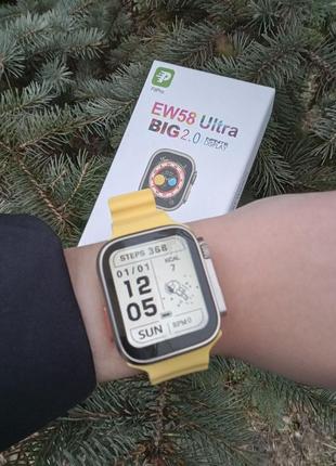Умные смарт часы ultra 49mm smart watch big 2.05 фото