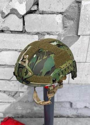 Баллистический шлем каска fast helmet nij iia мультикам/балистистой шлем каска fast...