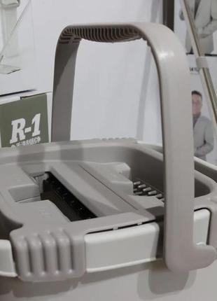 Швабра с отжимом, ведром r1 и дополнительной насадкой