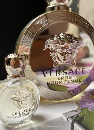 Versace eros pour femme edp парфум 30ml  (оригінал)3 фото