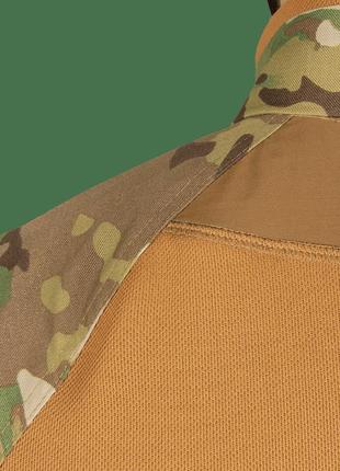 Рубашка армейская боевая тактическая дышащая рубашка для военных подразделений ubacs m multicam/койот ku-229 фото