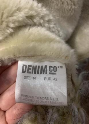 Жилетка дубленка denim co3 фото