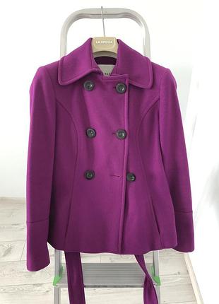 Пальто zara фуксия