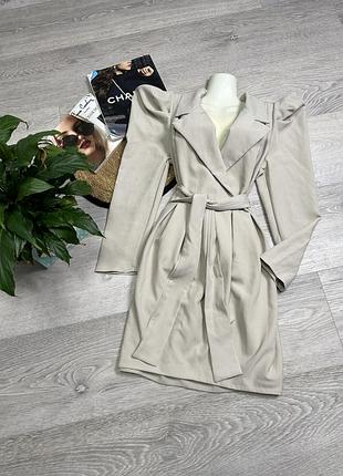 Платье - пиджак платья - блейзер