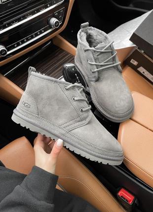 Женские угги ugg neumel grey v2 / smb