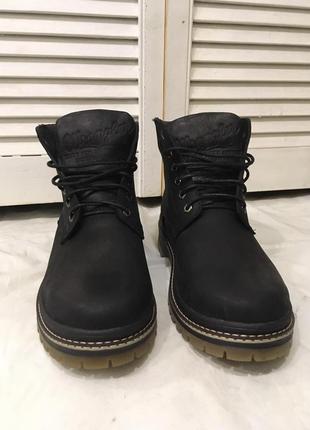 Супер wrangler! мужские зимние ботинки черные натуральная кожа обувь в стиле вранглер сапоги 40,415 фото
