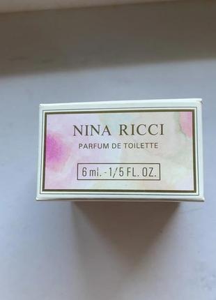 Fleur de fleurs nina ricci, духи, оригинал, винтаж, редкость, миниатюрка, vintage5 фото