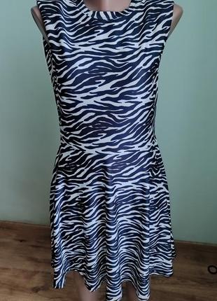 Плаття платье сукня сарафан зебра
