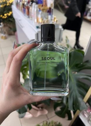 Парфуми zara seoul для чоловіків 100ml