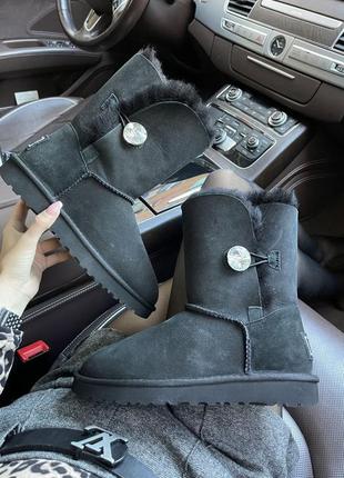 Женские угги ugg black 2 скидка sale / smb