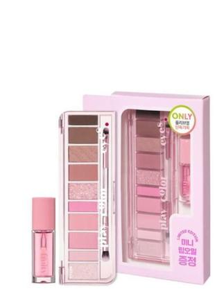 Палетка теней etude house play color eyes eyeshadow palette set the cool ballerina5 фото