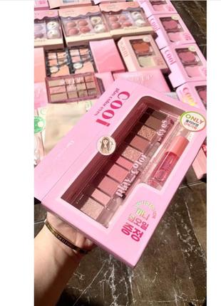 Палетка тіней etude house play color eyes eyeshadow palette set the cool ballerina