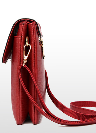 Женская мини сумочка клатч кенгуру, маленькая сумка для девушек, модный женский кошелек-клатч5 фото