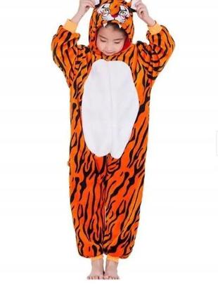 Дитяча піжама кігурумі тигр2 фото