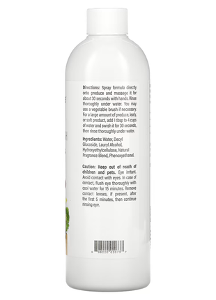 Mild by nature, засіб для миття фруктів і овочів, 473 мл (16 рідк. унцій)