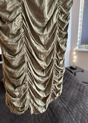 Німеччина брендова сукня гірчичного оливкового кольору2 фото