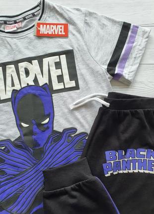 Primark іспанія підліткова піжама костюм для дому або на літо дачне marvel black panther