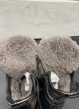 Женские зимние ботинки на овчине energy 37 p6 фото