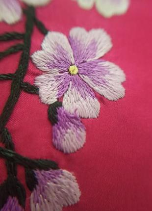 Шелковое покрывало старый китайской "полоны"