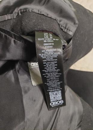 Шерстяная куртка бомбер со съемным воротником9 фото