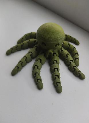 Игрушка осьминог  - 3d печать3 фото