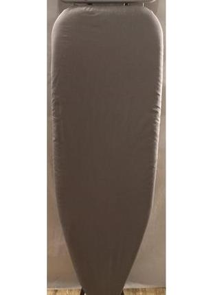 Чохол на прасувальну дошку (150×50) сірий premium 100% бавовна2 фото