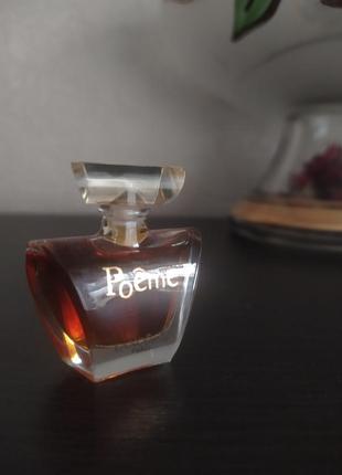 Духи poeme lancome, parfum, оригинал, винтаж, редкость, миниатюрка, vintage2 фото