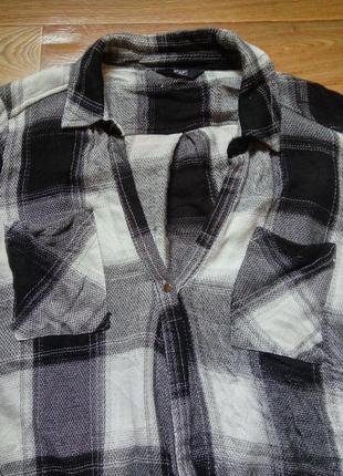 Блуза-рубашка в запах от f&f3 фото