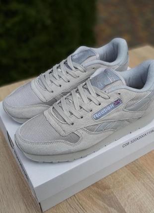 Мужские кроссовки reebok classic серые