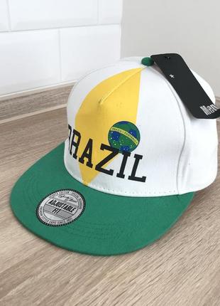 Мужская молодежная кепка brazil антихайп