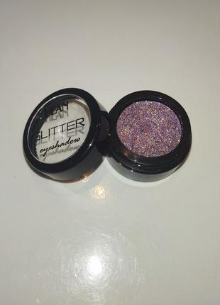 Тени для век и база 2 в 1 hean glitter eyeshadow